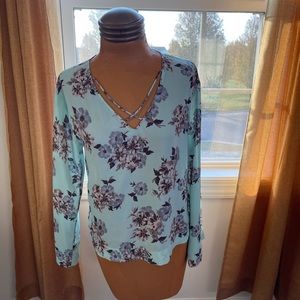 Sugar + L!ps Floral Blouse